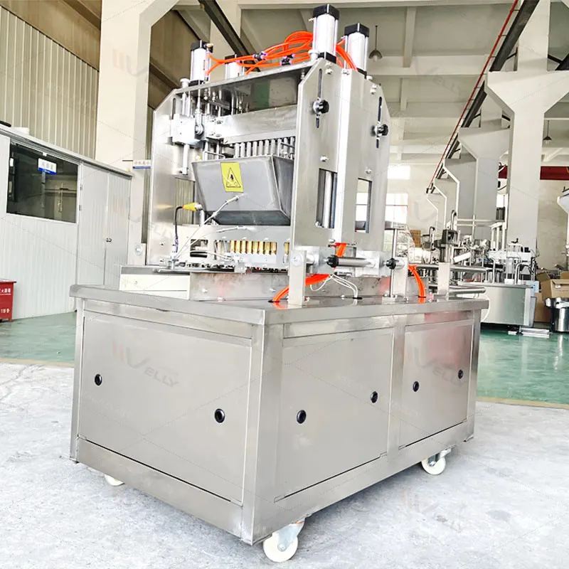Semi Automatic 50 Mint Gummy Gelatin Solid Hard Candy Making Machine Center Filled Gummy Candy Making Machine