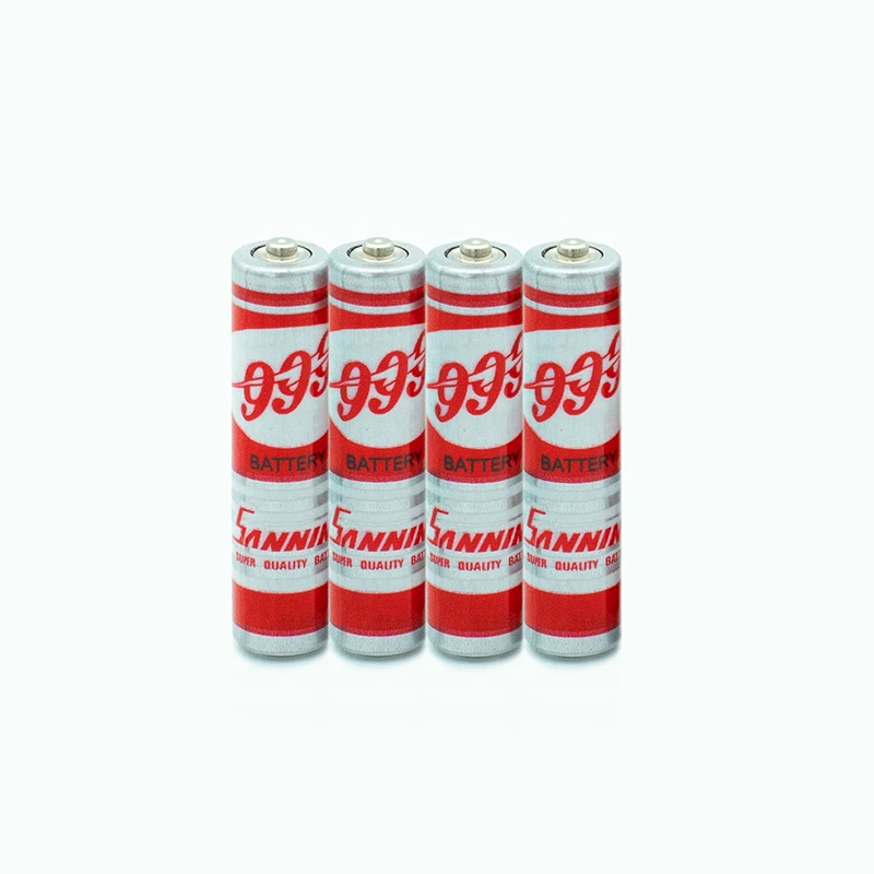R03 Um-4 Dry Non-Rechargeable Low-Power Carbon Zinc Primary Battery 50 Years Factory Product