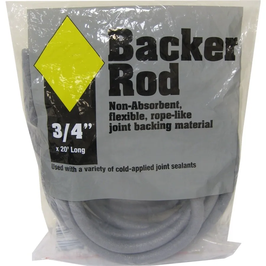Hollowed or Solid EPE Foam Pipe Backer Rod Foam Tube Backing Rod