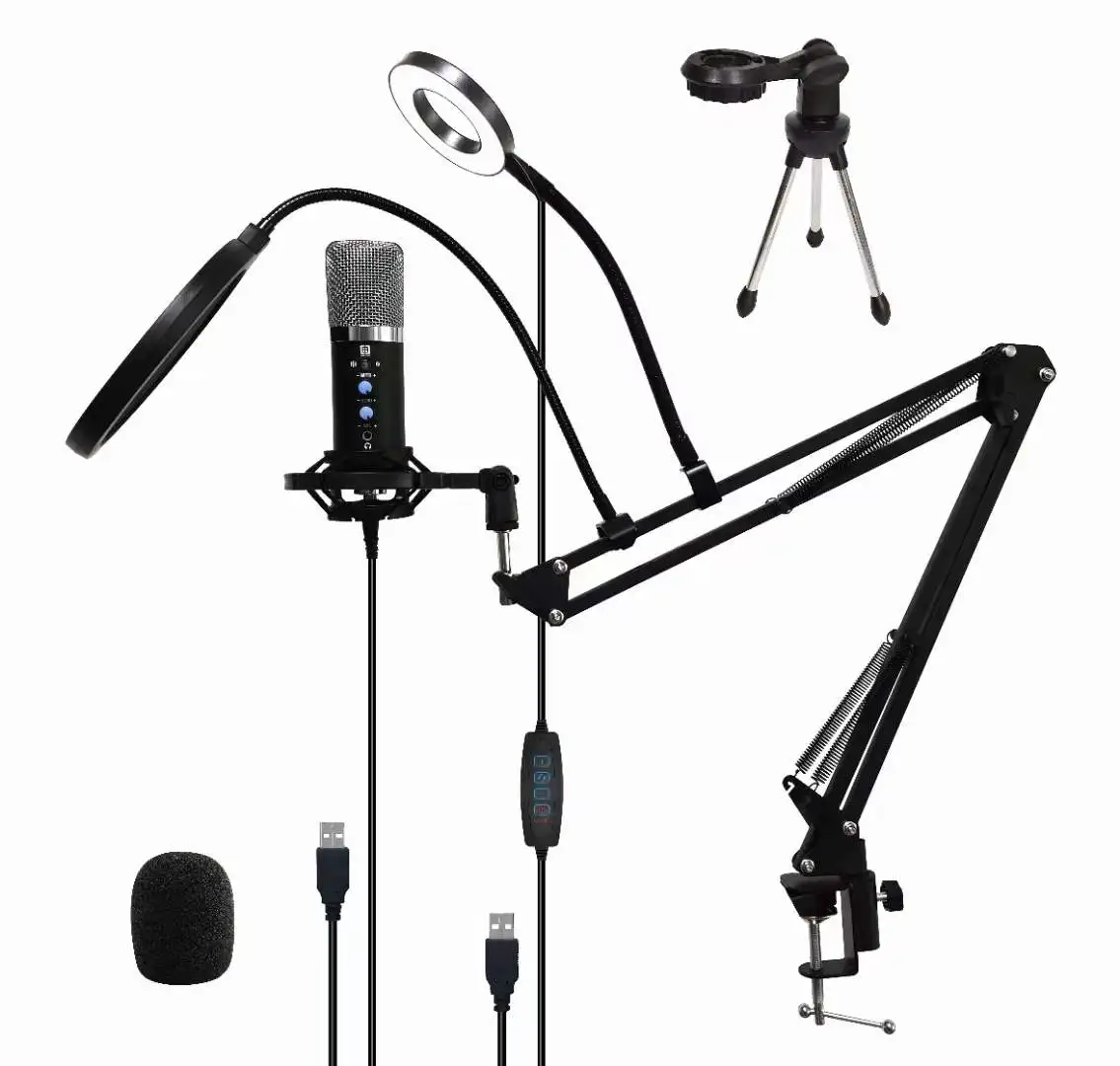 Microphone For Mac Ps4 Microphone Laptop Accessories for Recording Voice Over Streaming Twitch Podcasting