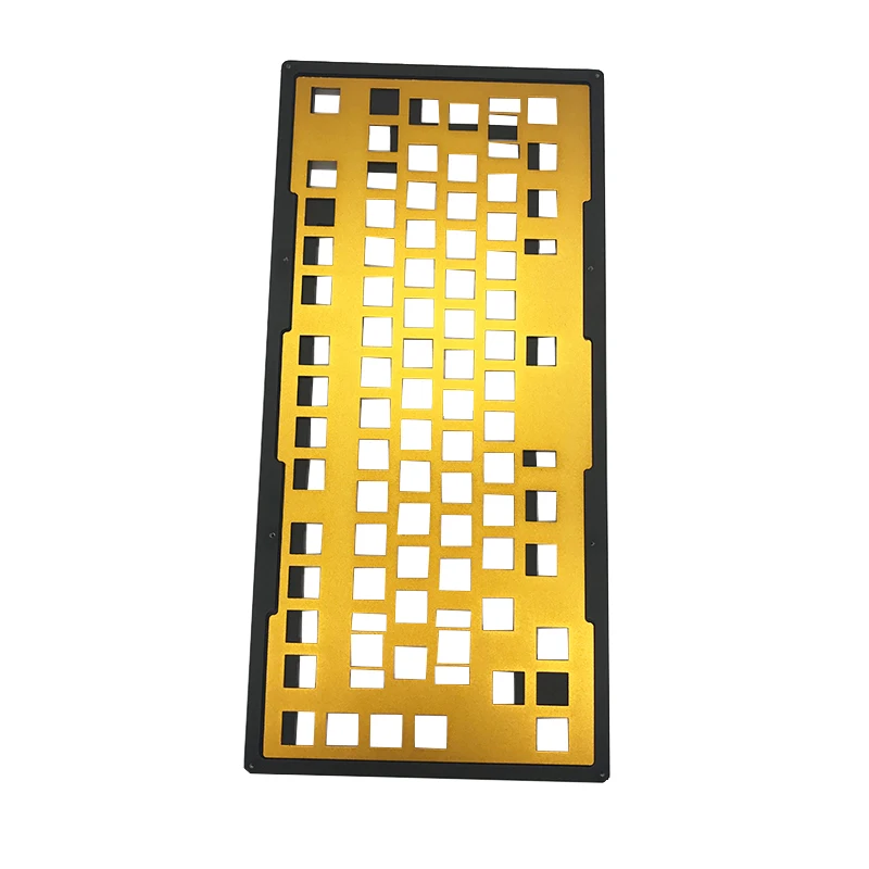 Oem Customized Product Cnc Manufacturer Keyboard 61Keys Plate Dwg Mechanical Keyboard Backplate