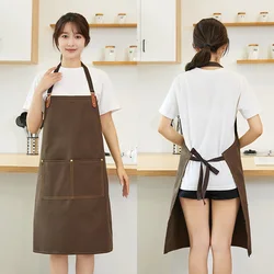 Promotion Apron Canvas Material and Work Apron Product Kitchen Chef Aprons