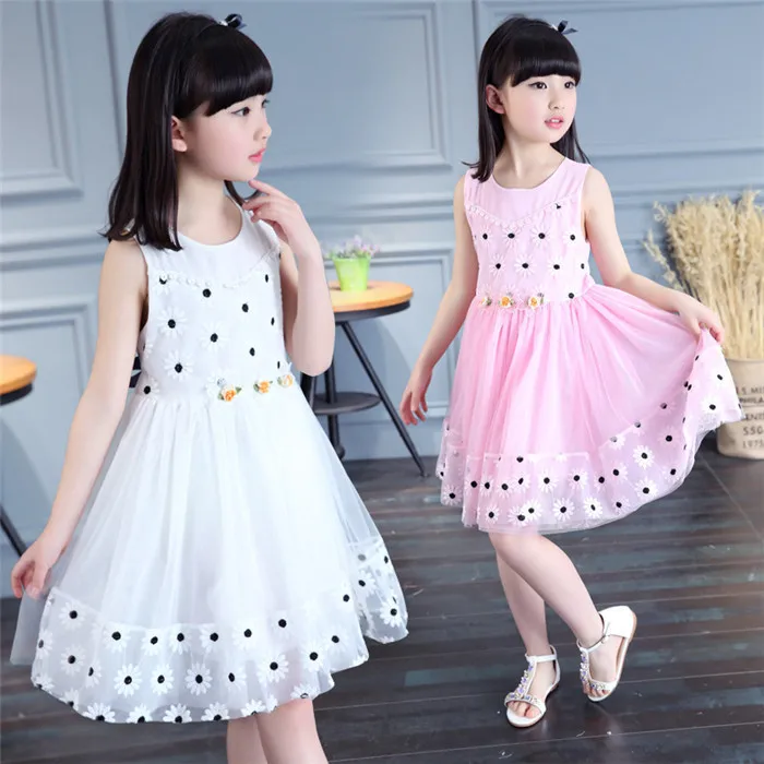 Princess Kid Fancy 6 Year Old Girl Party Cotton Dresses Frock Design Coloring Combinations Of New Fashion
