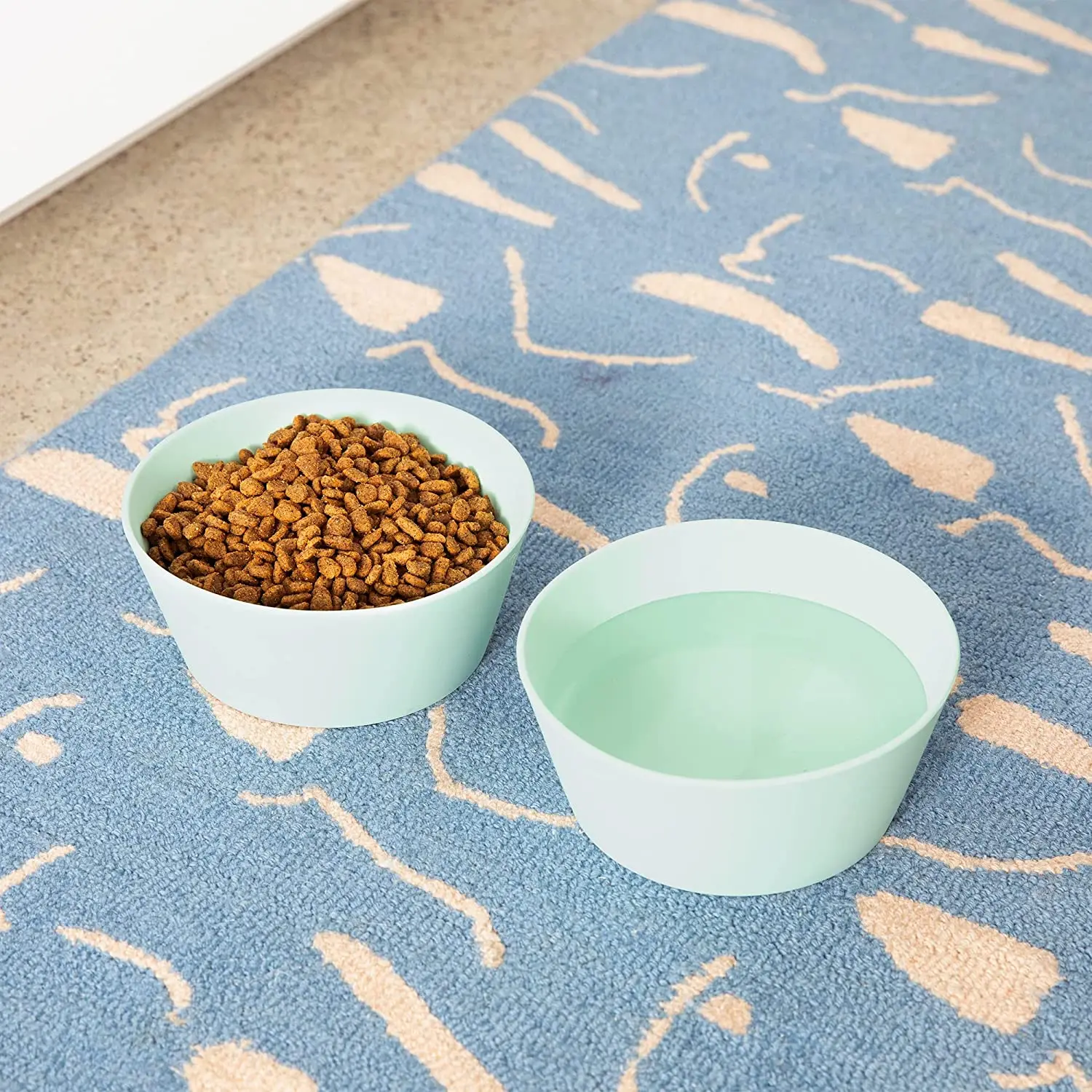 Silicone Dog Bowl for All Breeds Durable Pet Food and Water Dish Crock