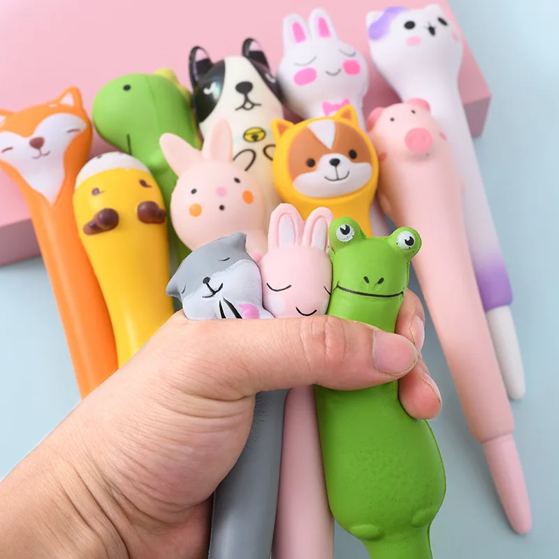 Cartoon relief cute custom neutral pen creative release pens
