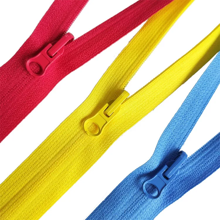 Wholesale Price Both Outside Inside Usable Garment Zipper Slider Custom Colors Available Zipper For Sale