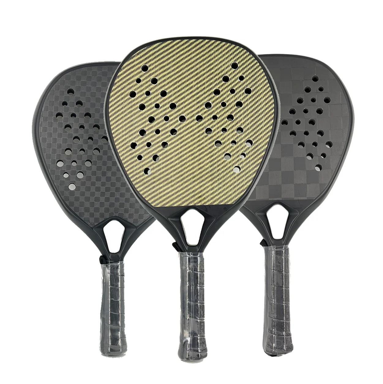 Высококачественная профессиональная настольная ракетка для пляжного тенниса 3k12k18k