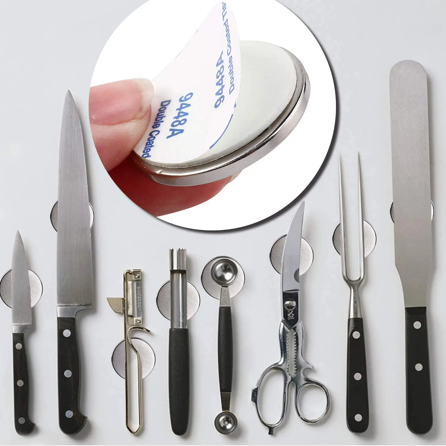 Wholesale Multi-size Magnetic Materials Round Neodymium Magnets Strong N52 For Bag/Clothing