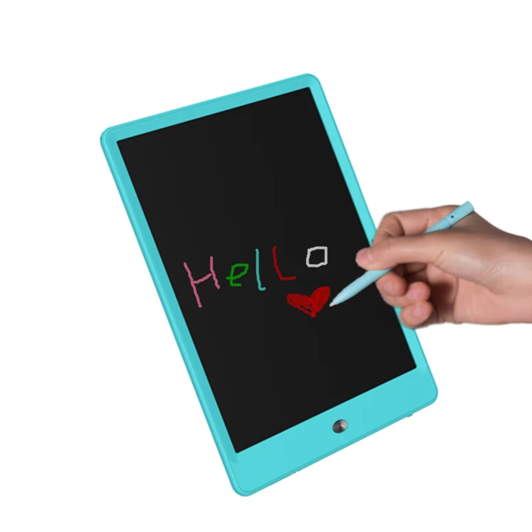 New Design 10 Inch LCD Graphic Colorful Educational Writing Tablet Board, High Quality Children Writing Tablet With Pen
