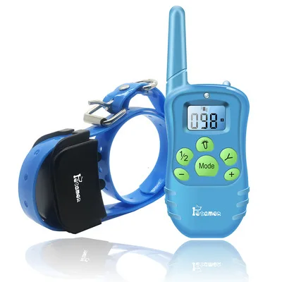  Free shipping shock barking anti bark pet dog training collar with remote control