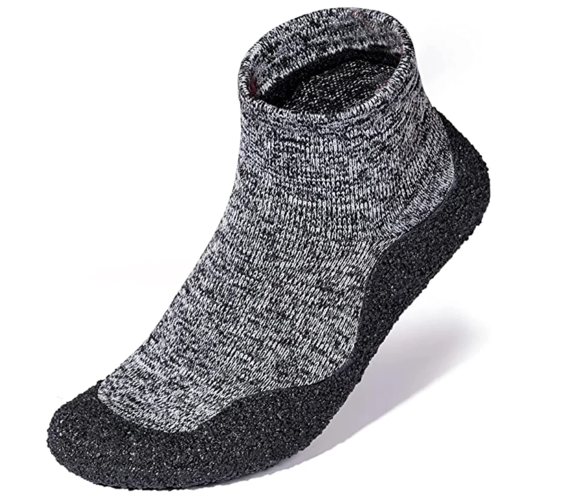 Custom High Quality Latex Black Non Slip Mens Rubber Barefoot Beach Swimming Sock