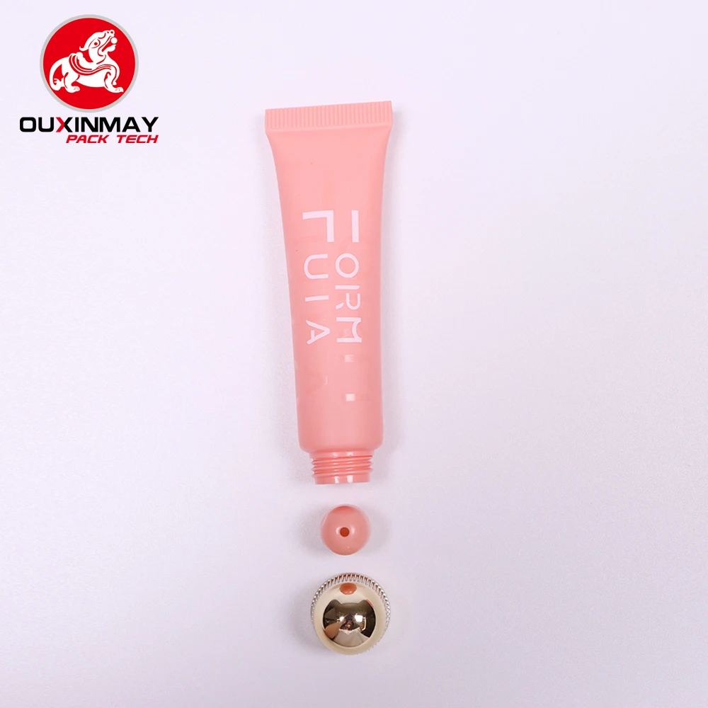 Chinese Supplier Hot Selling Cosmetics Plastic Hose Lip Color Tube Lipstick Eye Cream Packaging Extrusion Tube