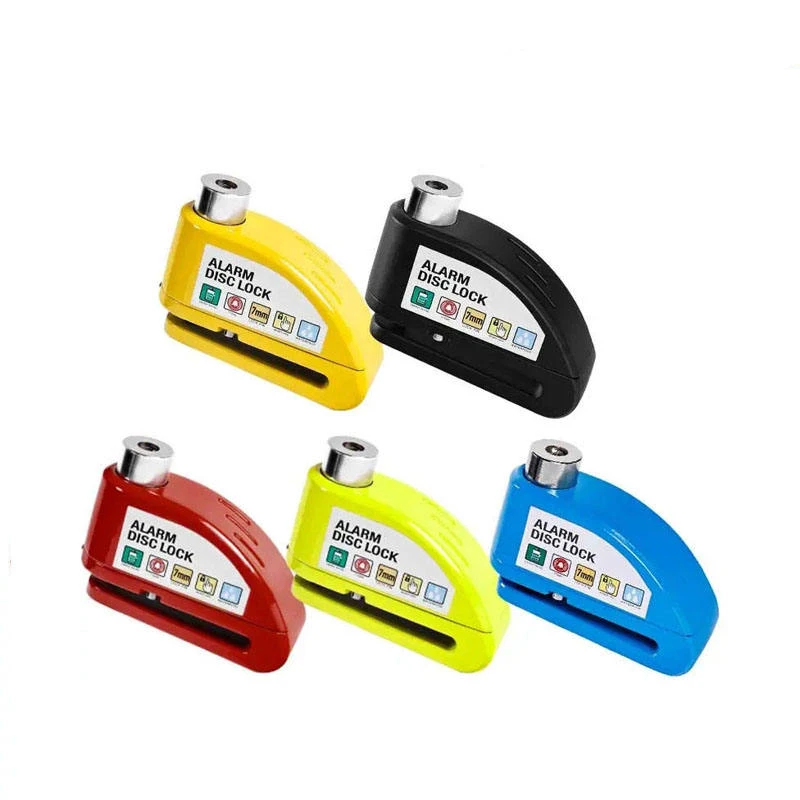 Waterproof Scooter Bike Motorcycle Alarm Disc Brake Lock Mtb Bicycle Alarm Disc Lock