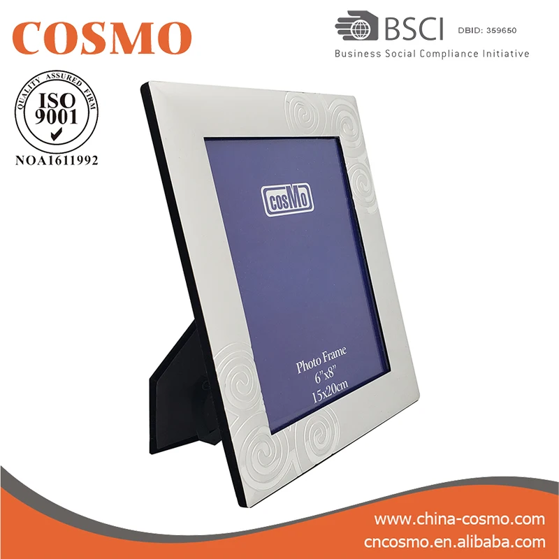 Swirl Border Design Aluminum Picture Frames