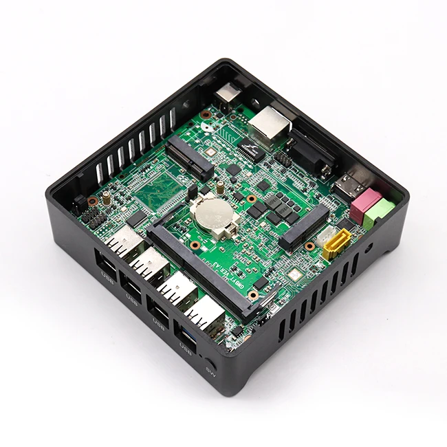 
cheap 8 usb micro computer X86 win7 barebone mini pc J1900 