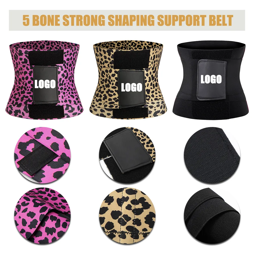 Hot sales sports women body shaper waist wrap trimmers trainer high quality exercise belt waist support
