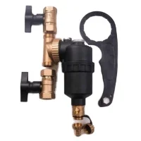 XZ2834003 12000 GAUSS Boiler Dirt Separator Brass Permanent Magnetic Filter For home use