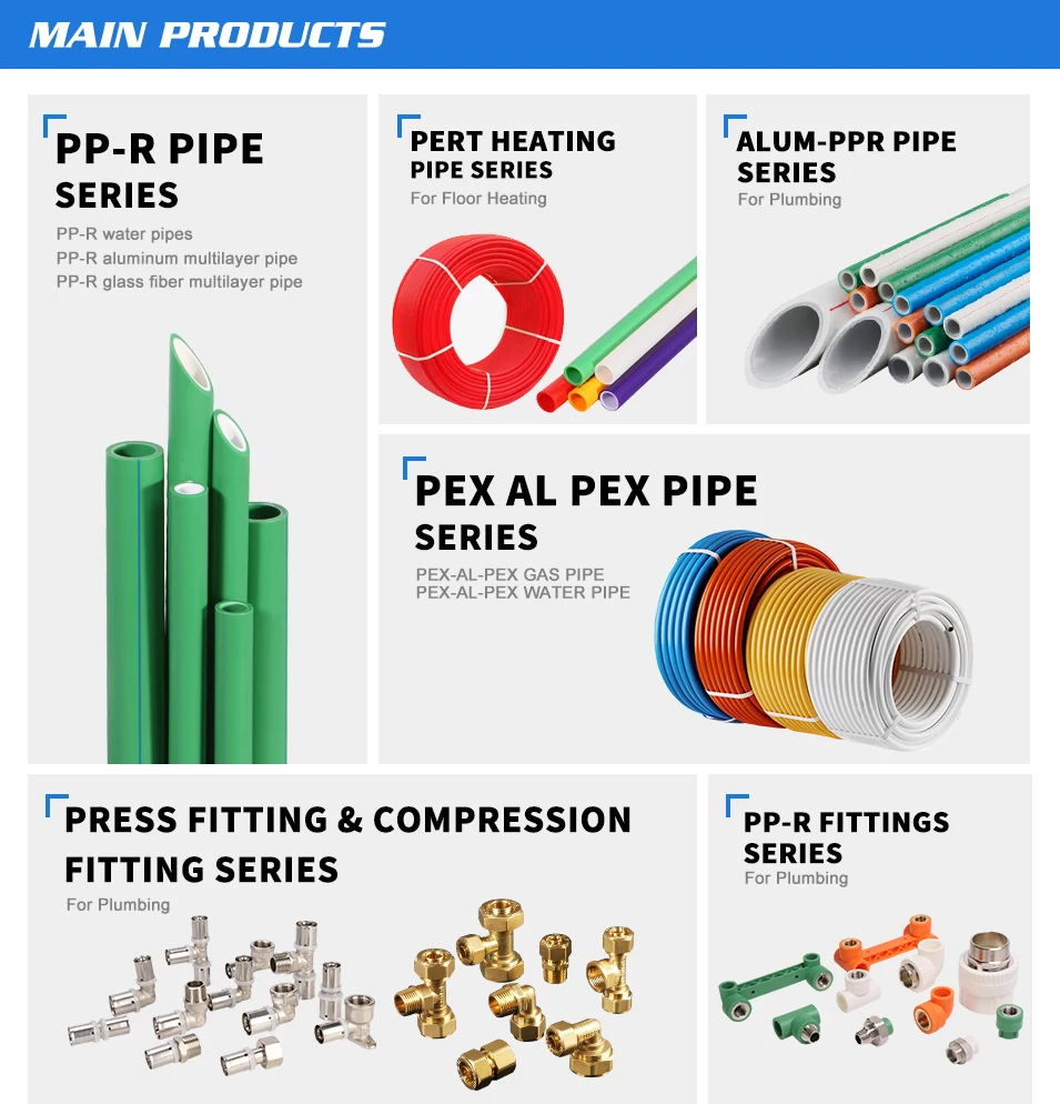 New Products Pex Al Pex Composite Pipe High Pressure Underfloor Heating Pex Pipe