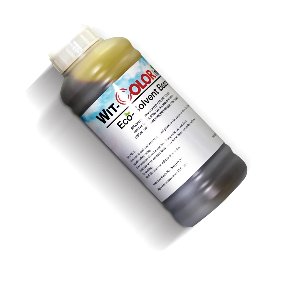 Good Quality 1000ml Eco Solvent Ink For Dx5 Dx7 Xp600 Tx800 I3200 Printhead Eco Solvent Ink