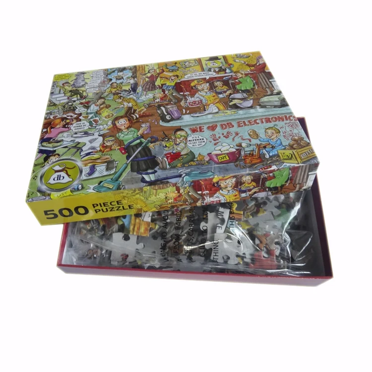 
Funny Comic Puzzle 500 pieces For Adult and Children 