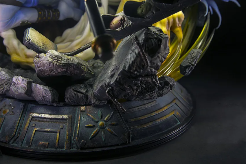 Japan Anime GK Miman Angemon and Angewomon action figure for collect