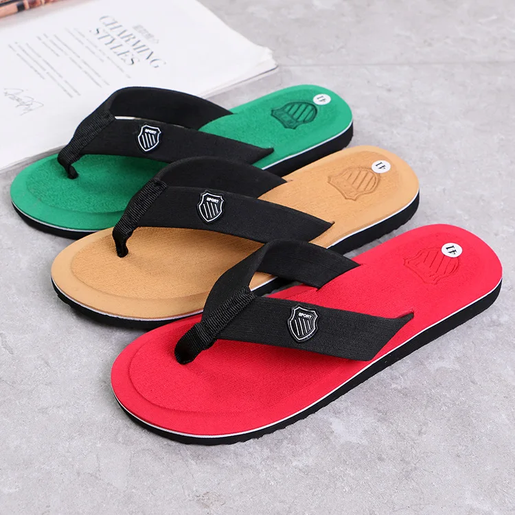 2024 Wholesale new summer men indoor outdoor beach leisure women men sandals flip flops flip-flops slippers for men women