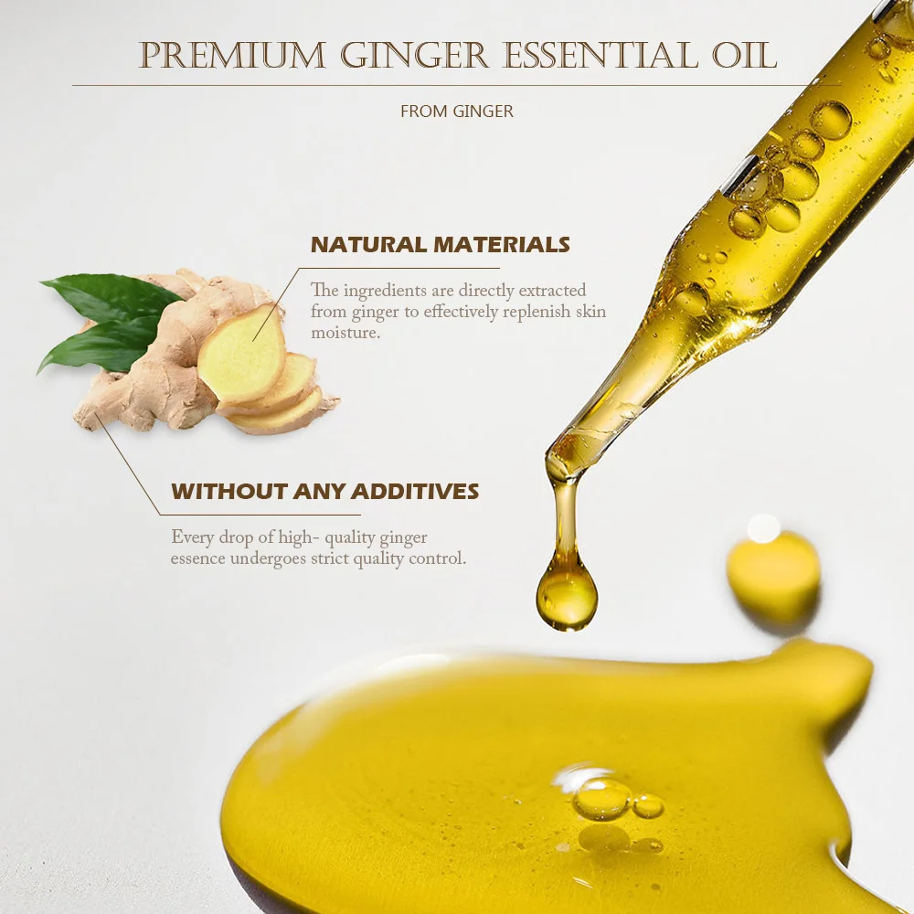 Private Label new arrival pure ginger essential oil ginger essential oil srttan ginger essential oil 100% natural