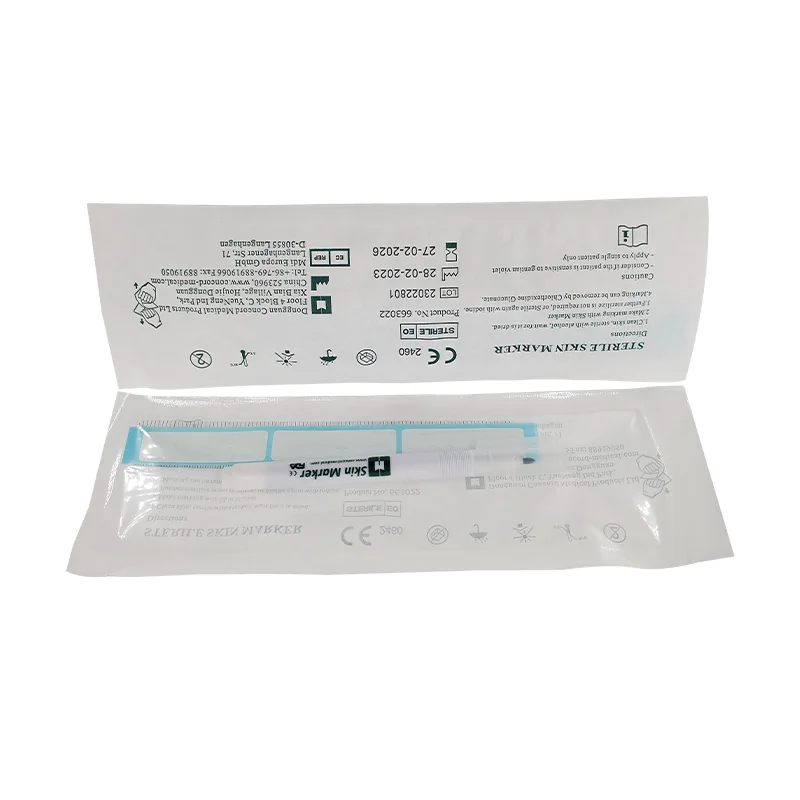 Professional Disposable Medical Use Sterile Skin Marker For Microblading