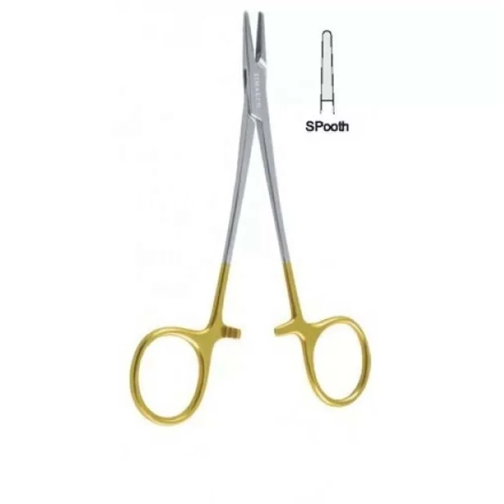 DERF T/C Needle Holder 12cm Electric Stainless Steel Surgical Instrument the Basis of Power Source