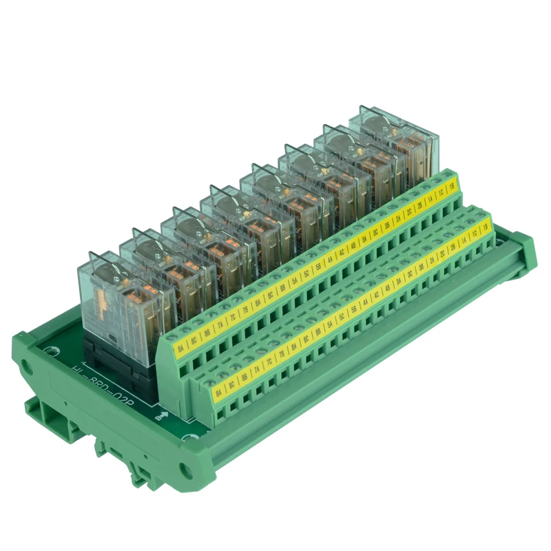 G2R-2 8 Channel Relay Module 2NO 2NC Electronic DPDT Switch Relay 12V NPN