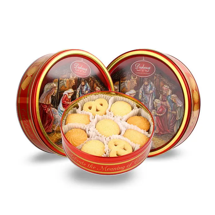 Жестяная Банка со сладким вкусом в датском масле печенье и 150