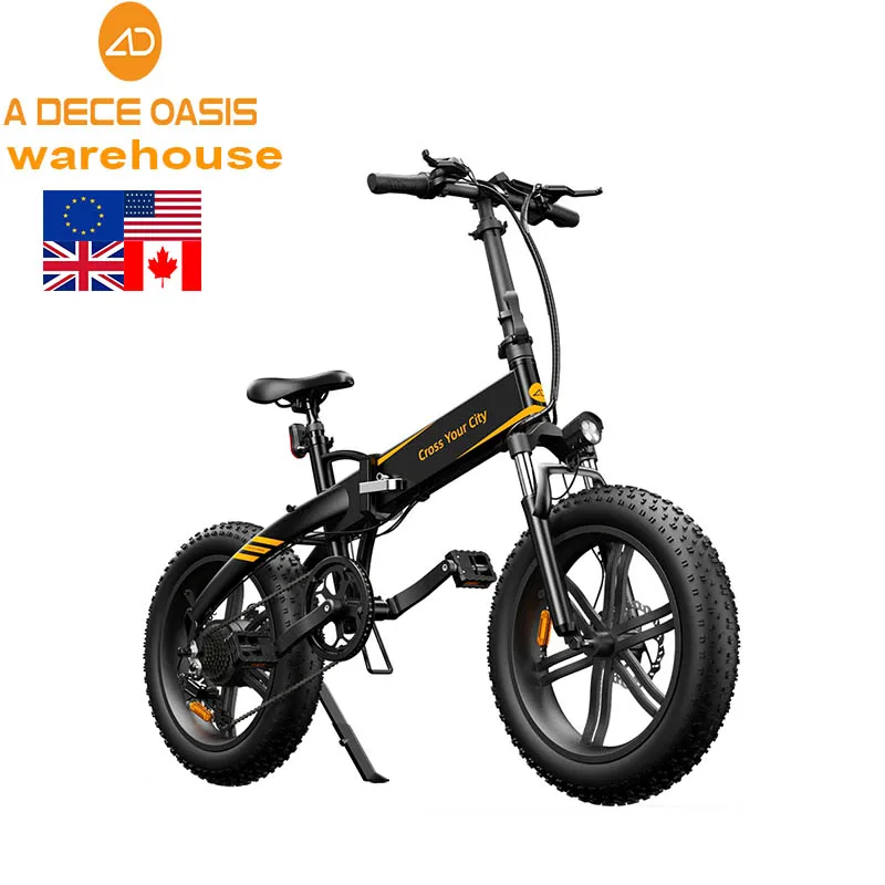 500W factory A20F+ ADO cheap bike e folding electric city bicycle road bike mountain electric fat tire hybrid bike ebike