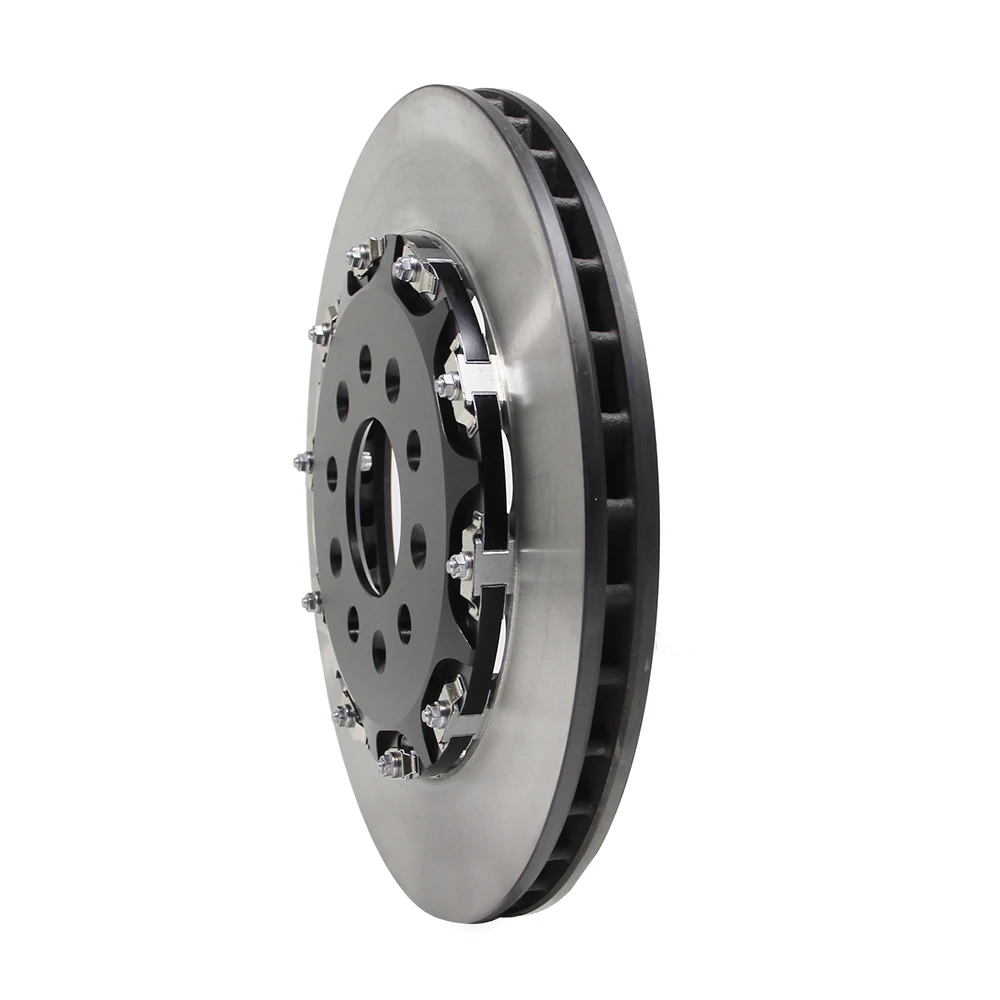 Scribed and perforated modified disc suitable for 2-piece split disc of automotive components of PORSCHE Cayenne 92A