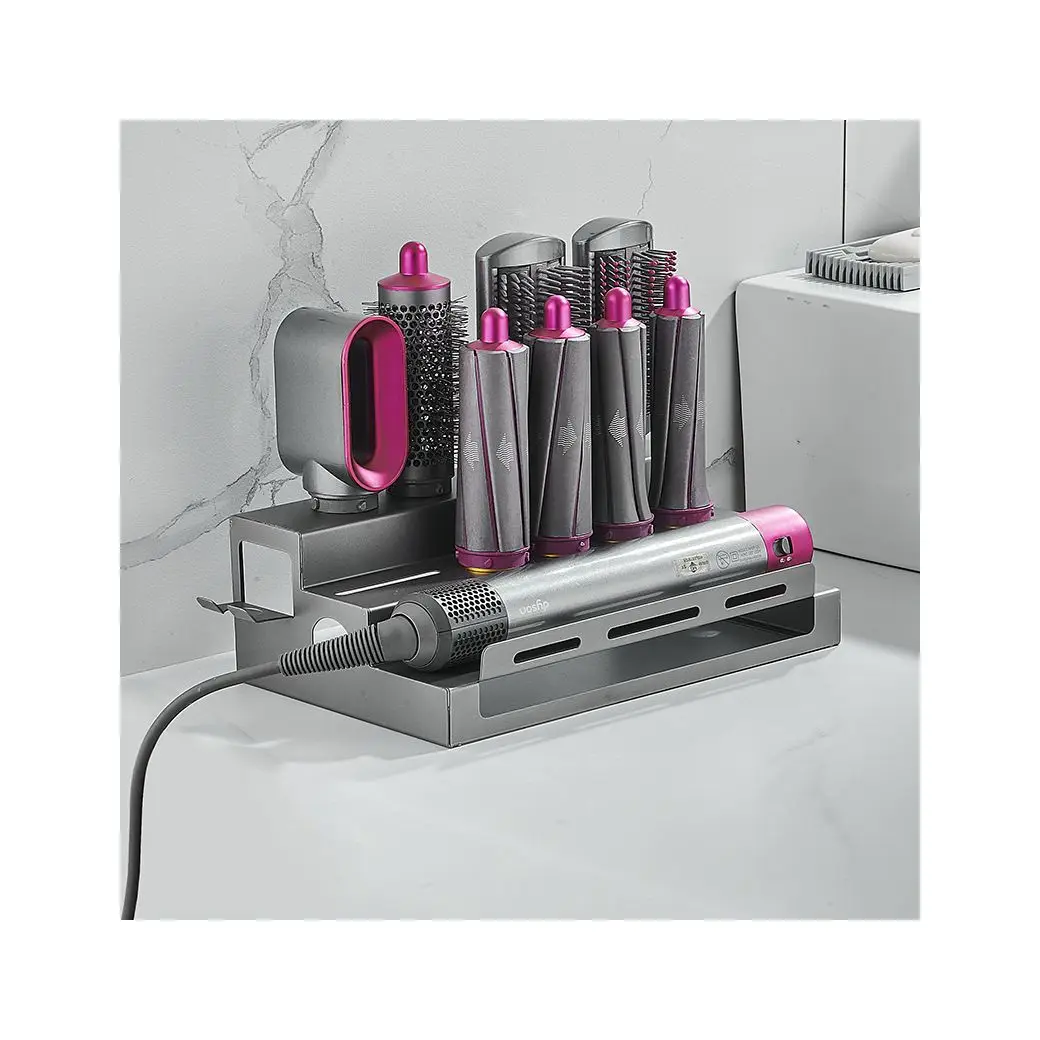 2022 Sturdy Bathroom Wall Mounted Storage Storage For Dyson Airwrap