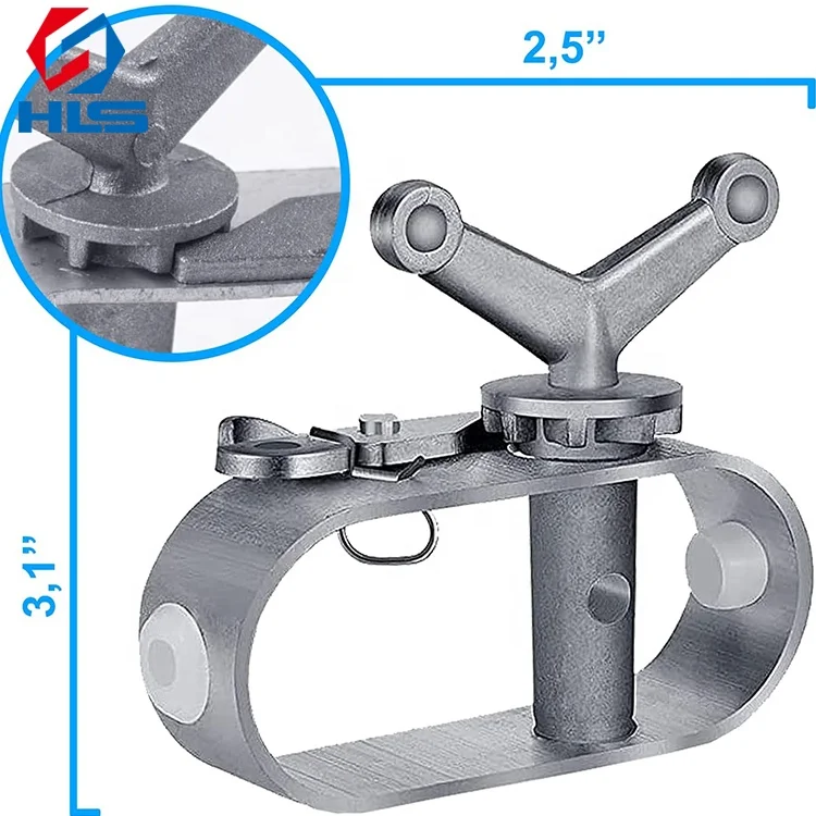 aluminum wire tensioner Pool cover cable and capstan kit combination cable tightener hardware tools set wire hose clip tightener