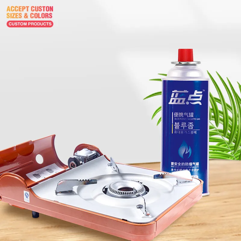Portable Camping Butane Gas Refill Factory Direct Refill Butane Gas For Portable BBQ Stove