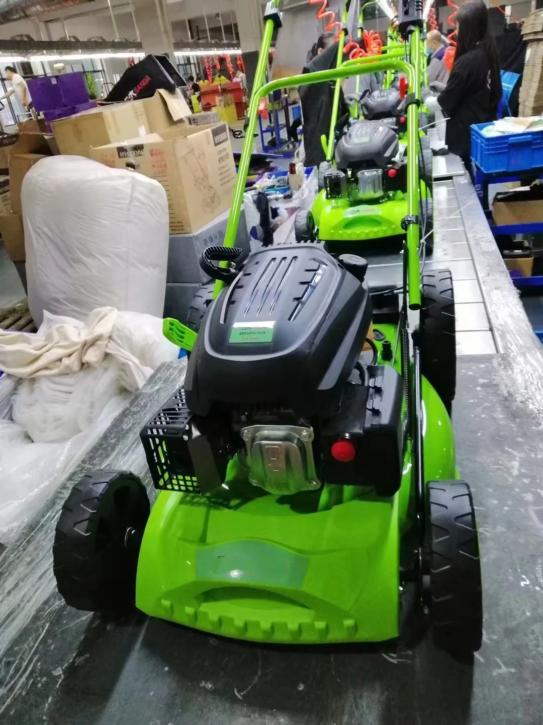 Fast to Ship In Stock Lawn Mower Selfpropelled Cordless 4-stroke Grass Petrol Lawn Mower