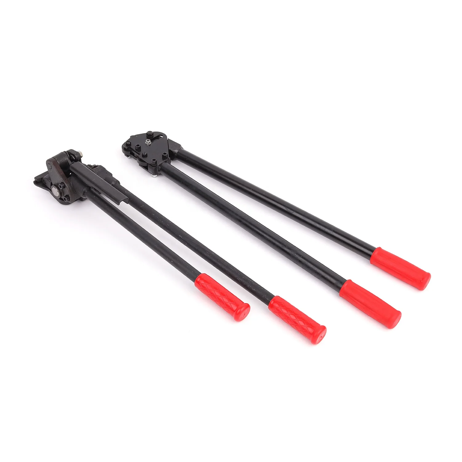 600mm Long Handle Manual Type Steel Strapping Tensioner with Sealer and Buckle for Wrapping Steel Strap Width 19-32mm