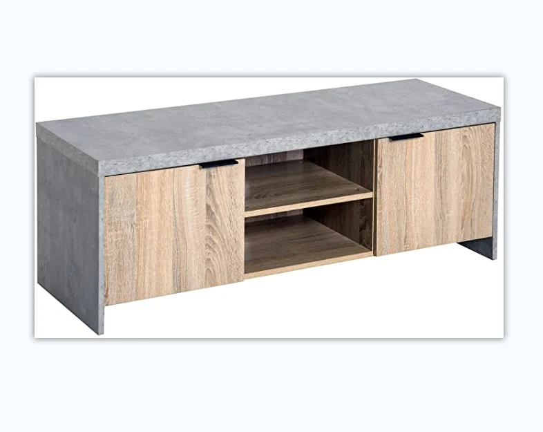 1.2M Wooden TV Stand Cabinet Home Media Center DVD CD Storage Unit Entertainment Station Living Room Furniture