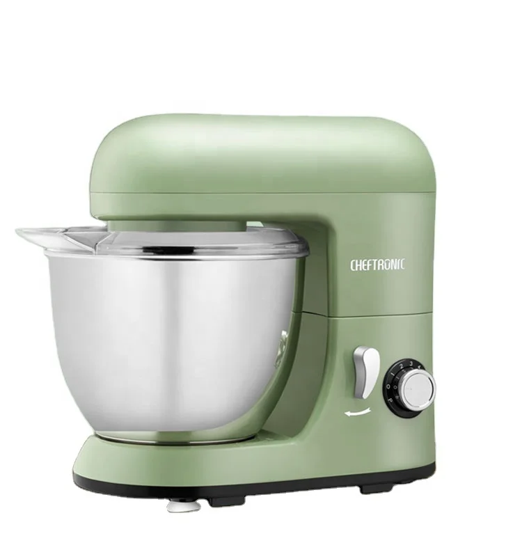 Cheftronic Direct Studio Offer SM-985 500W 120V 1300W 220V 4L UL h Red Silver Green Cake Dough Stand Mixer