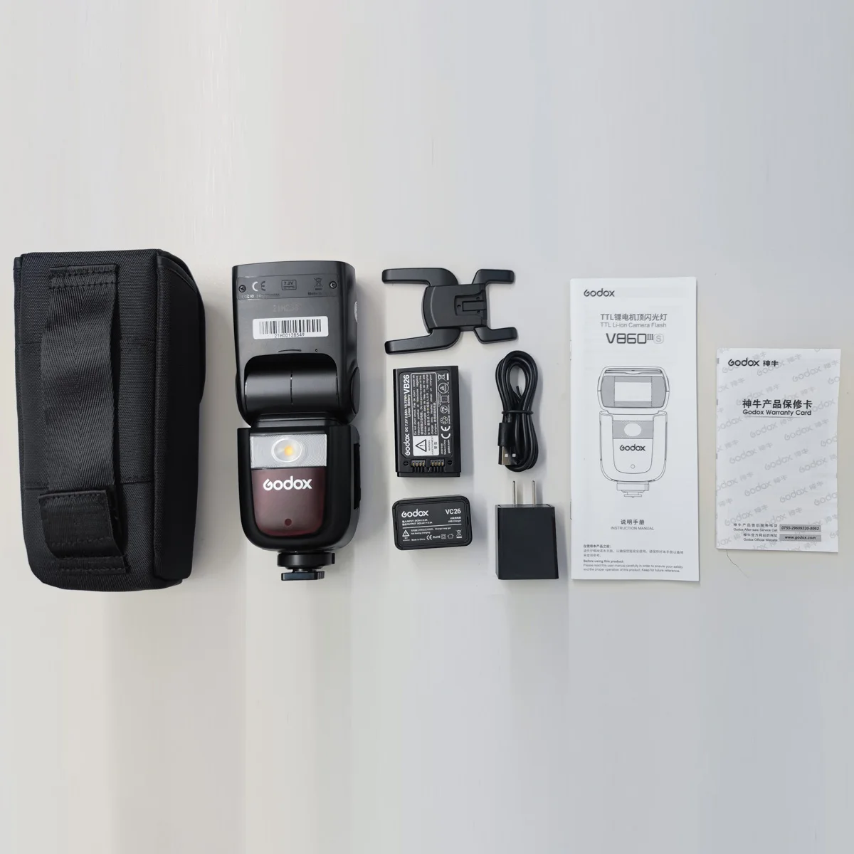 V860III V860 III Speedlite Flash E-TTLII HSS 1/8000 2.4G Li-ion Battery For Fuji Pent