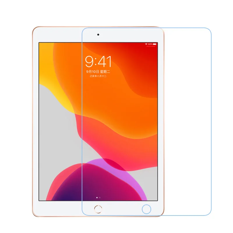 Tempered Glass for iPad 10.2 2019 Screen Protector for Apple iPad 7 7th Generation A2200 A2198 A2232 Tablet Protector Glass Film