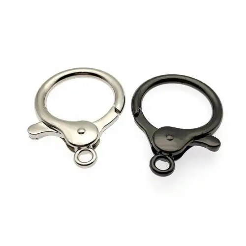 multifunctional DIY Zinc Alloy Lobster jewelry Clasp Vacuum Ion Plating more colors for choice 39x28mm 1561493