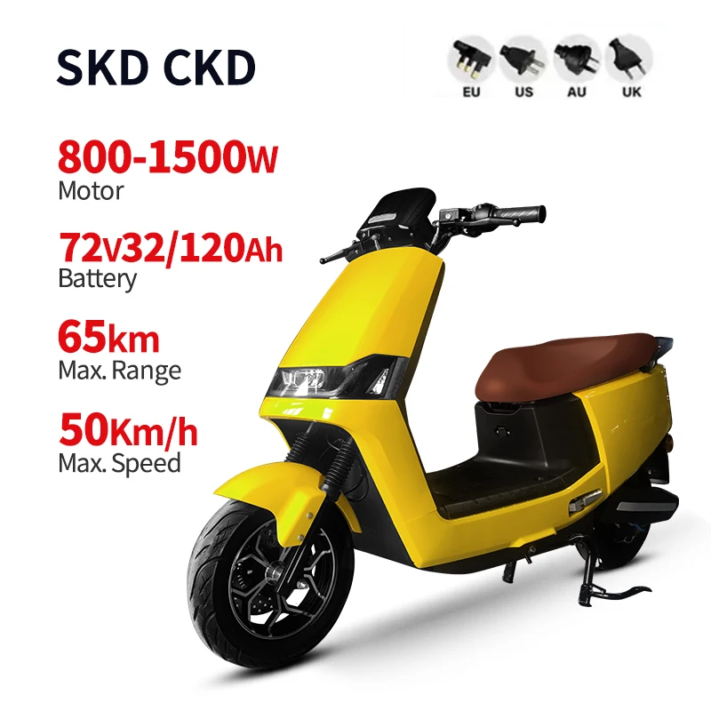 Modernfox Wholesale Cheap Price Chinese Electric Motorcycle 72V 1000W Electric Moped Scooter Racing Adult Motorcycle for Sale