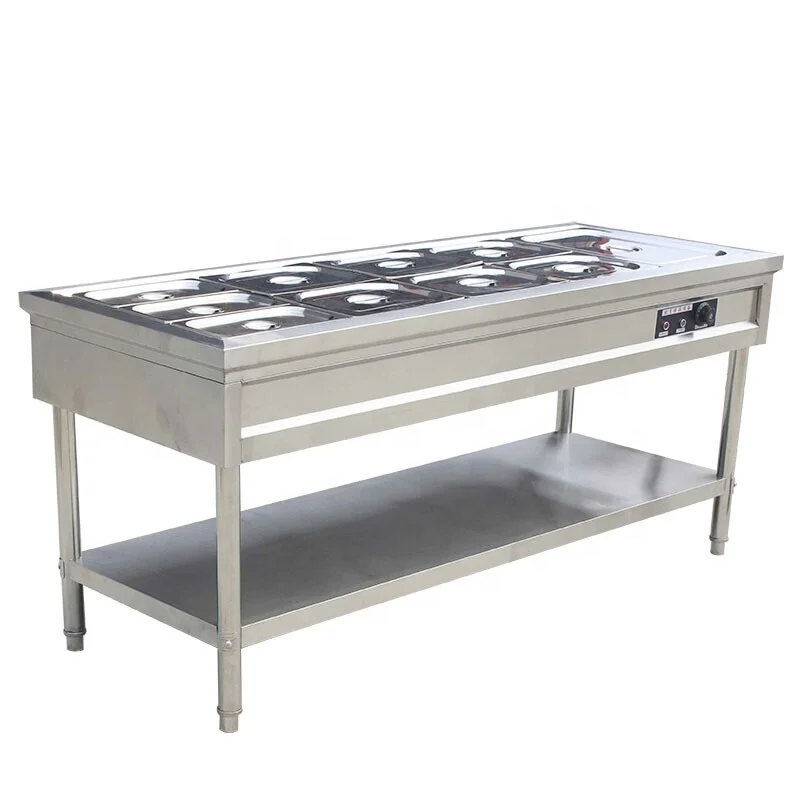 Stainless Steel  Food Warmer Bain Marie Buffet Catering Equipment Commercial Warmer Machine Food Warmers For Restaurant On Sale