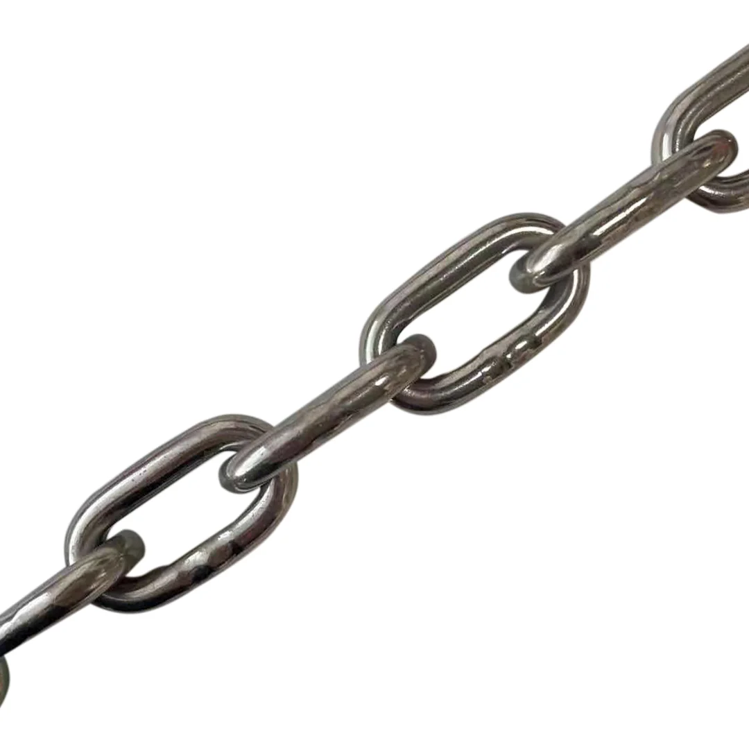 Customized  316 Stainless Steel Welded Steel Korean Standard Link Chain