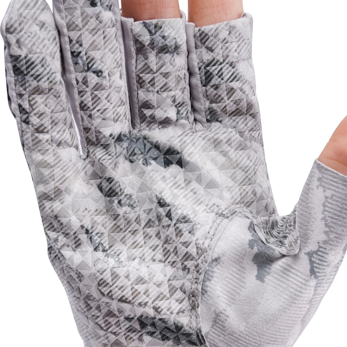 Noeby 3 Finger Cut Fishing Gloves Breathable High Elastic Men Fitness Cycling Quick-release Sun Protection Fishing Gloves