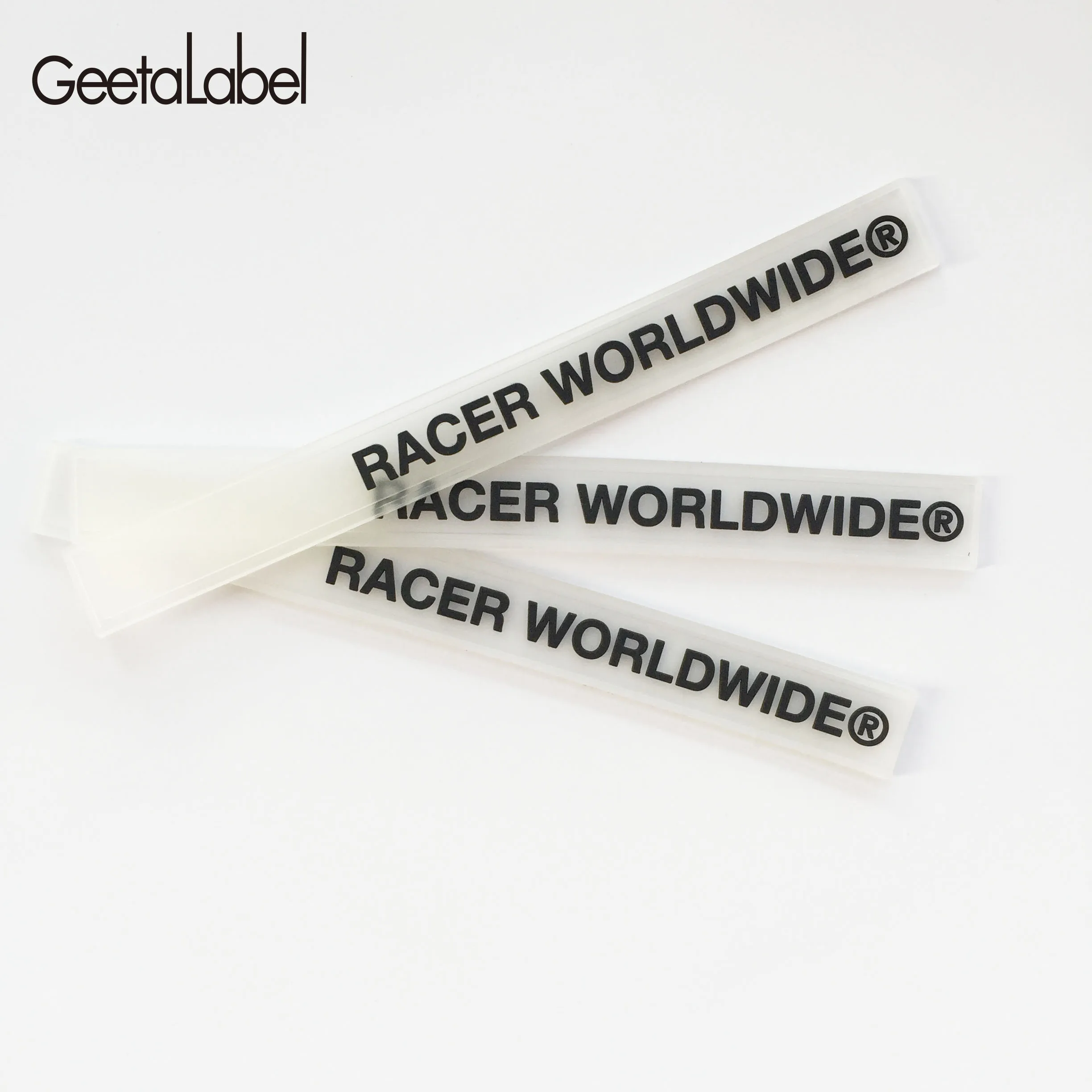 Machine Made Custom Pvc Patch No Minimum Soft Rubber Patch For Garment