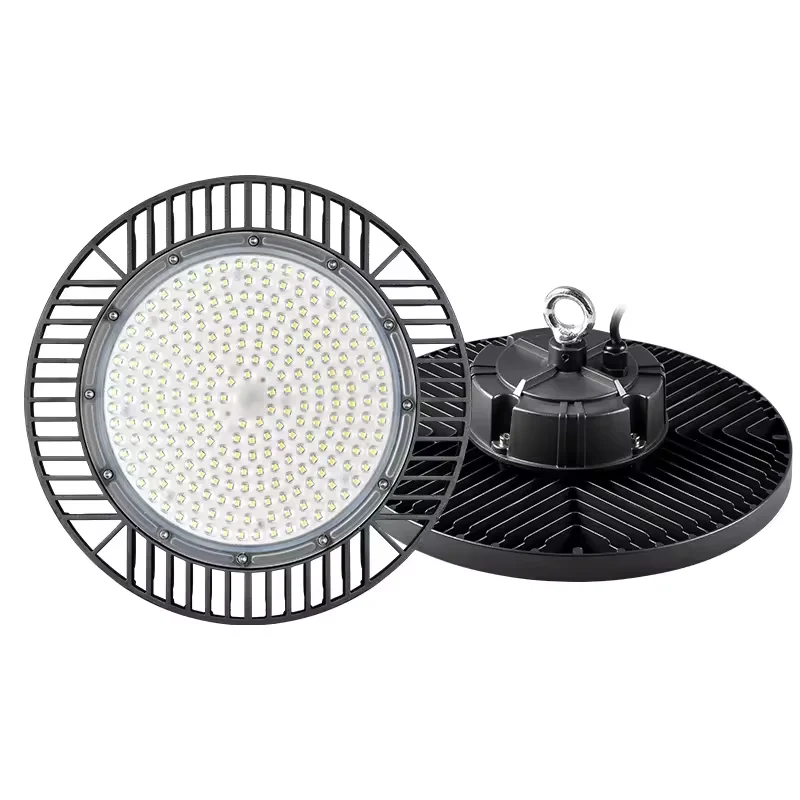 Commercial Industrial Lighting 100W 150W 200W IP65 Round UFO Led High Bay Light Warehouse Workshop Highbay Lamp