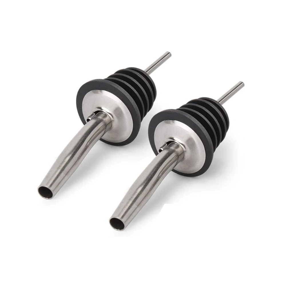 Самый популярный металлический носик для бутылки красного вина, дрип-стоп, скоростной откидной сверху, нержавеющая сталь, золотой, серебряный ликер, Оливер, масло, разливатель вина